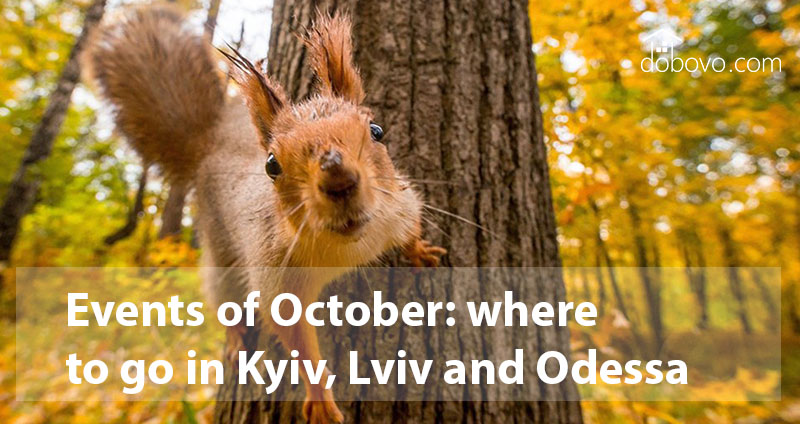 Events of October: where to go in Kyiv, Lviv and Odessa